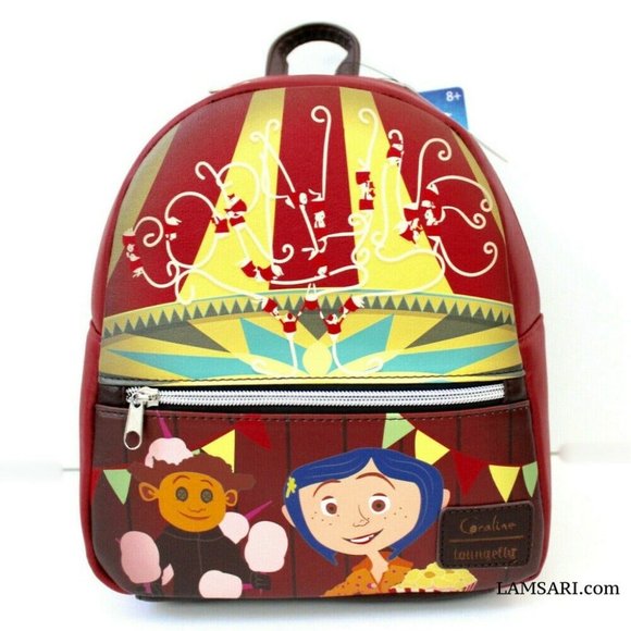 coraline loungefly bolsa